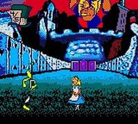 une photo d'Ã©cran de Alice in Wonderland sur Nintendo Game Boy Color